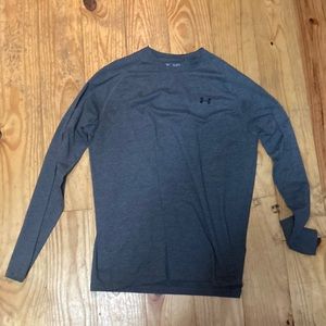 Grey Adidas long sleeve tee